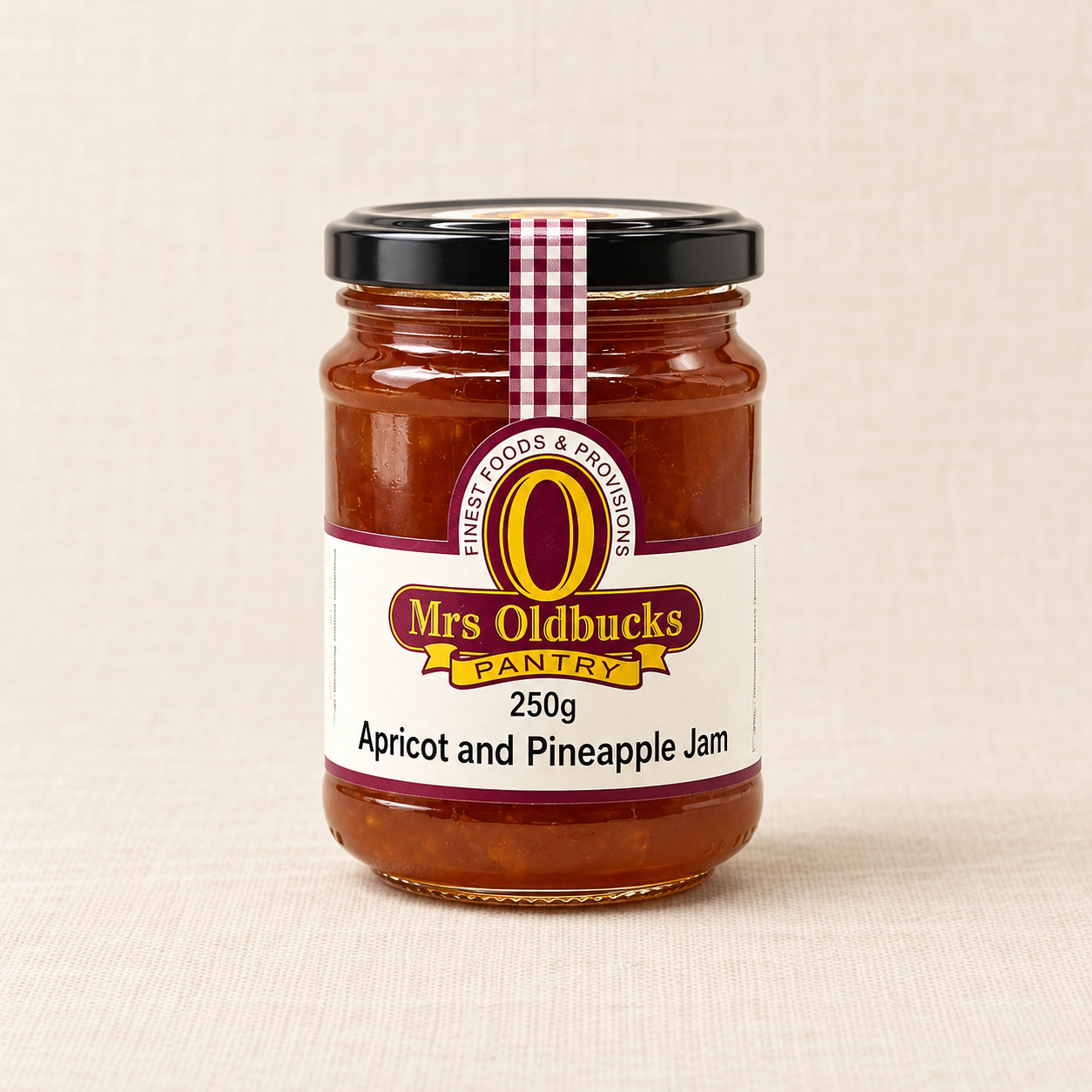 Apricot and Pineapple Jam 250g | Mrs Oldbucks Pantry