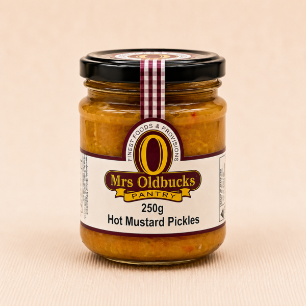 Mrs Oldbucks Pantry Hot Mustard Pickles