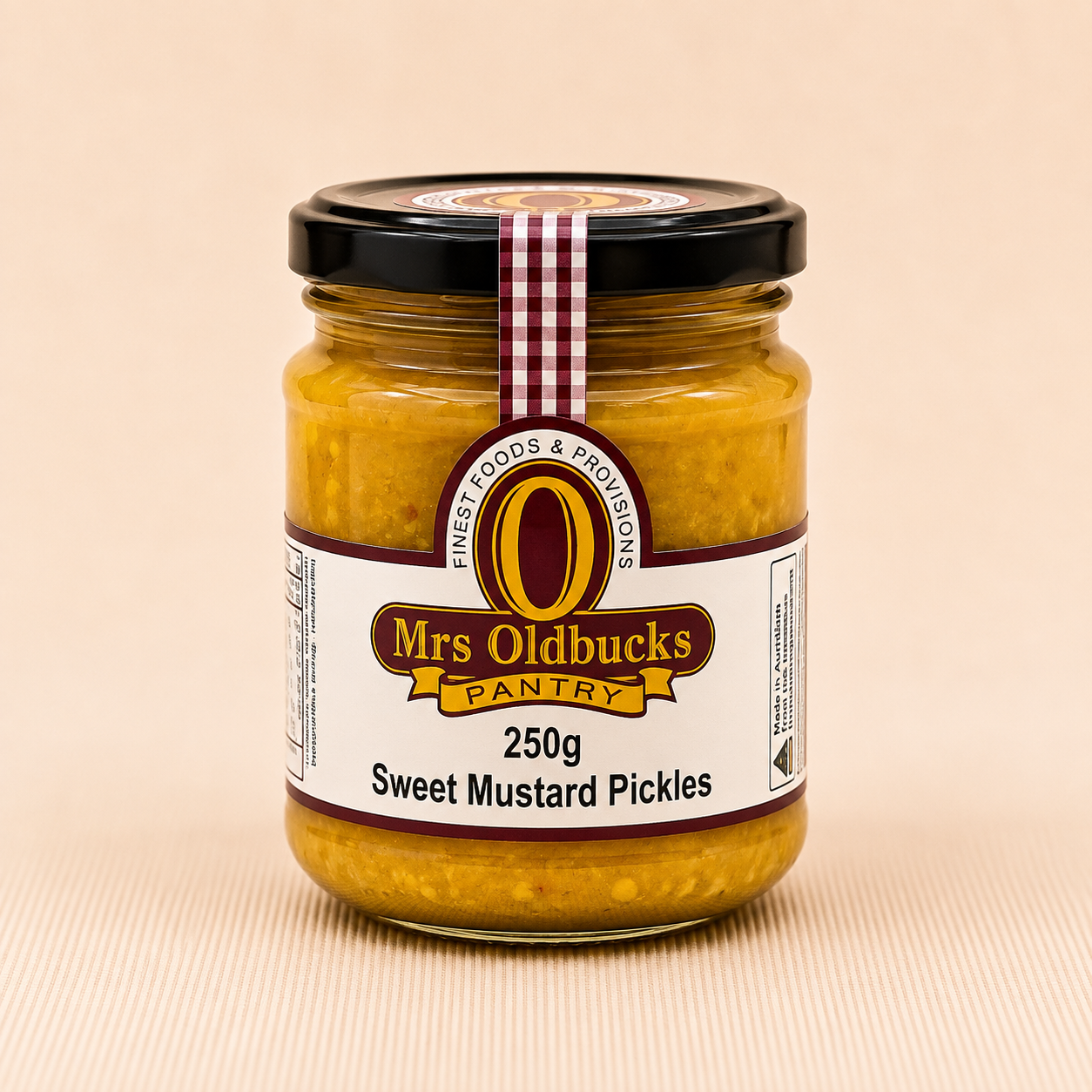Mrs Oldbucks Pantry Sweet Mustard Pickles