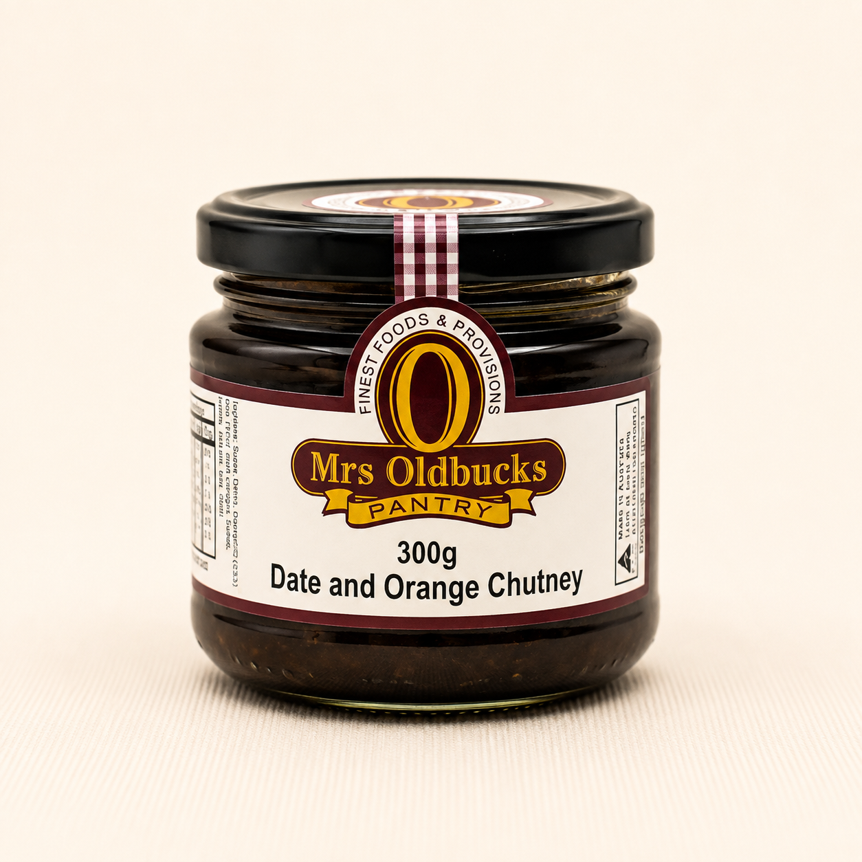 Mrs Oldbucks Pantry Date And Orange Chutney