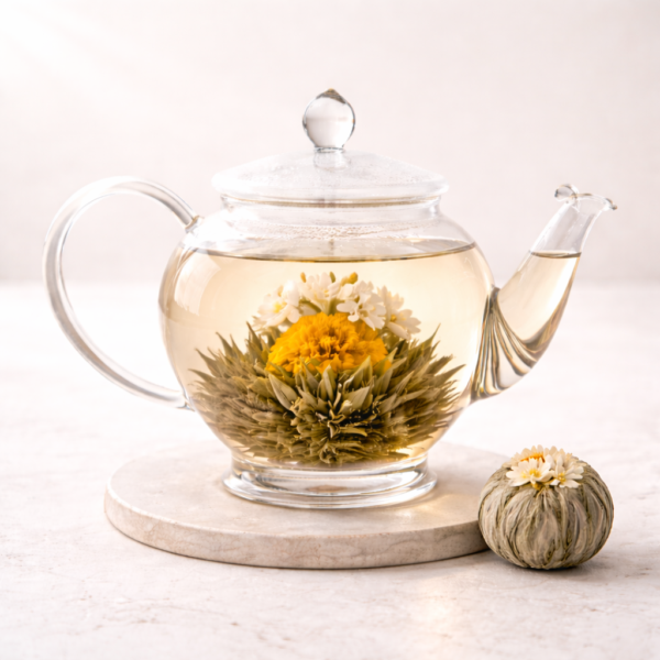 Mrs Oldbucks Pantry Orange Sunset Flowering Teaball