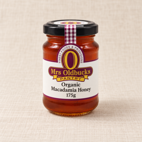 Mrs Oldbucks Pantry Organic Macadamia Honey