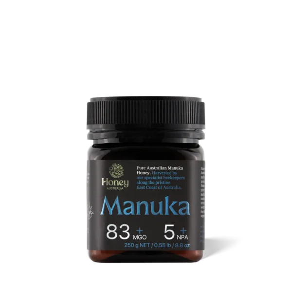 Mrs Oldbucks Pantry Mgo 83 Plus Manuka Honey 250g Jar White