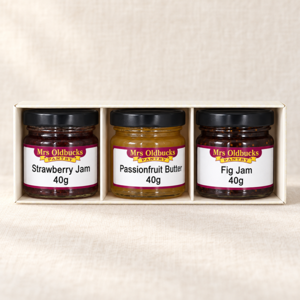 Mrs Oldbucks Pantry Trio Of Jams