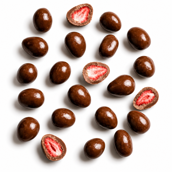 Mrs Oldbucks Pantry Milk Chocolate Freeze Dried Strawberries
