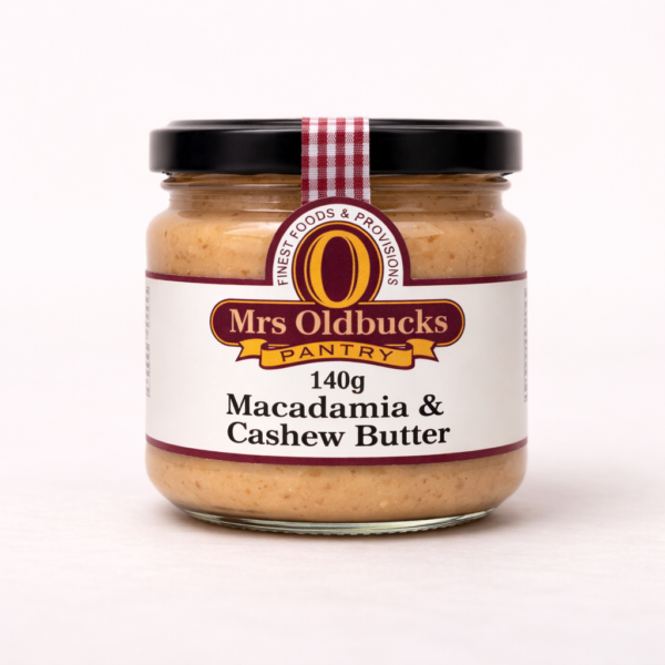 Mrs Oldbucks Pantry Macadamia And Cashew Butter