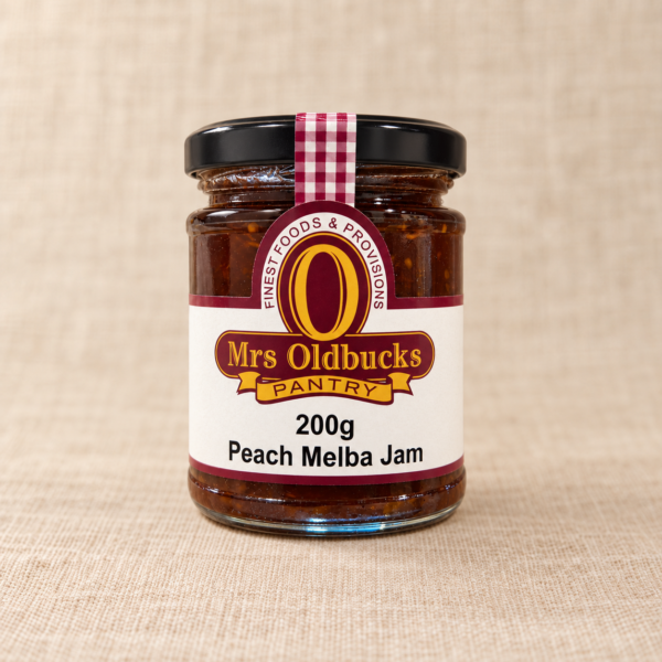 Mrs Oldbicks Pantry Peach Melba Jam